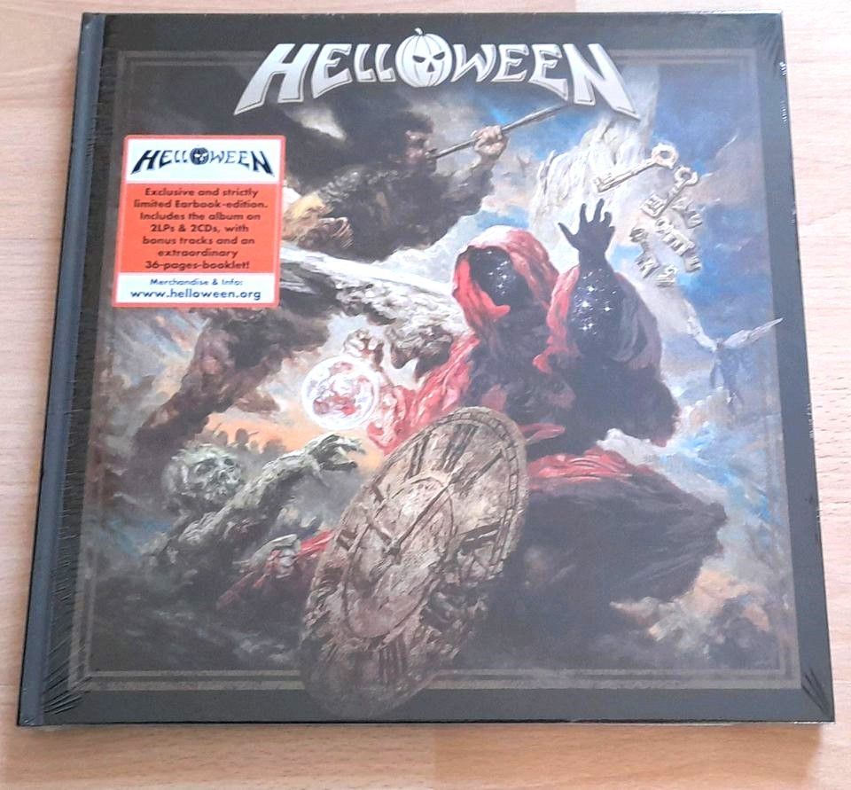 Helloween earbook Platte Vinyl LP + CD OVP in Freiburg im Breisgau