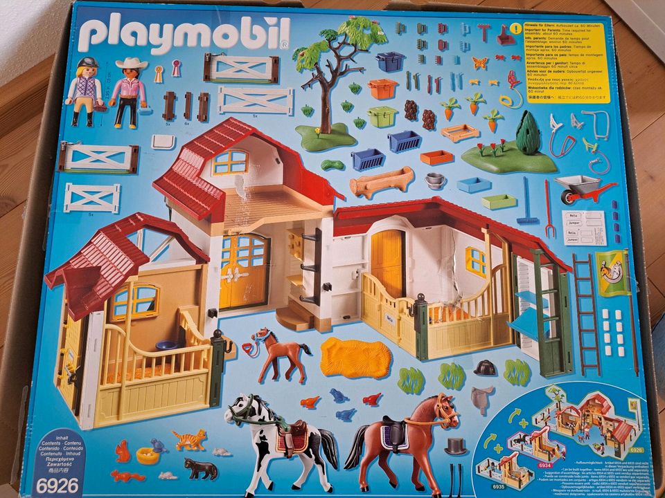 Playmobil Pferdehof (Nr. 6926) in Bayerbach