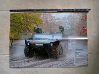 Plakat Poster Bundeswehr Spähpanzer Fennek Baden-Württemberg - Rottweil Vorschau