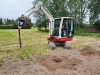 Vermiete Erdbohrgerät mit Minibagger MS03, 3t bis 5t Sachsen - Callenberg b Hohenstein-Ernstthal Vorschau