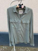 H&M Bluse Khaki lyocell 38 wie 40 L cargo safari Bluse Frankfurt am Main - Nieder-Eschbach Vorschau