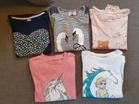 Langarm Shirts 122 Paket Pullis Glitzer Ballerina Elsa Einhorn Rheinland-Pfalz - Beindersheim Vorschau