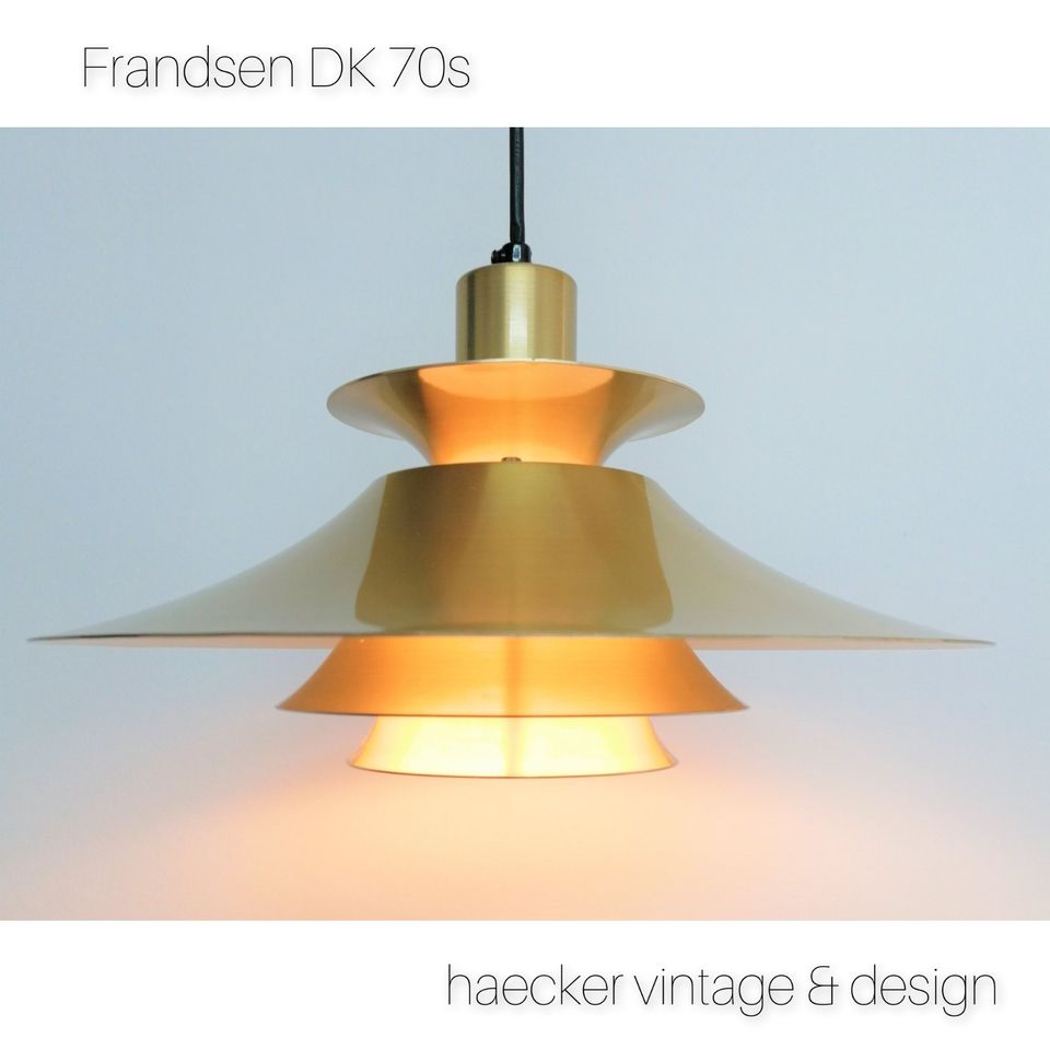 Lampe zu mid century danish design Super Light poulsen lyfa  60er in Dresden