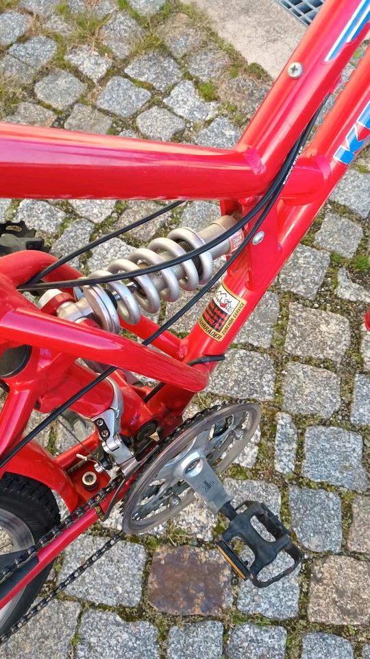 Damen Fahrrad WINGS Kettler Alu -Rad 28 Zoll vollgefedert rot in Putzkau