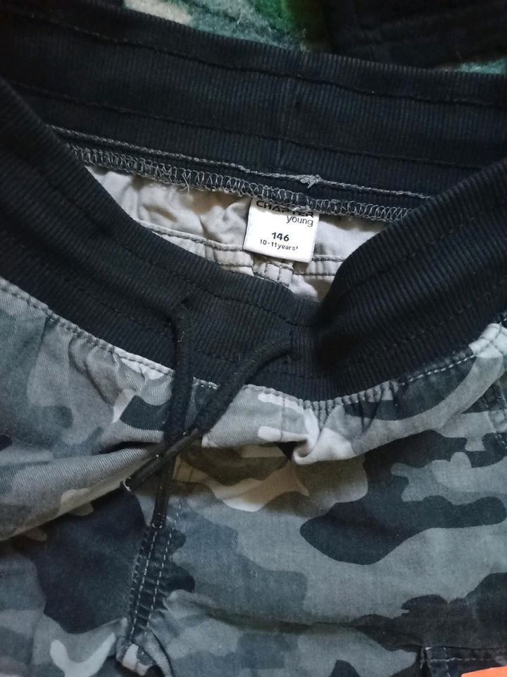 Jungen kurze Hose Gr.146 h&m Camp David 164 152 134 Shorts in Bad Köstritz  