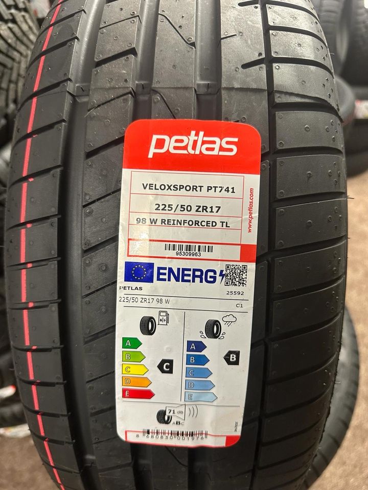 Petlas Veloxsport 225/50 ZR17 98W Sommerreifen in Oberhausen