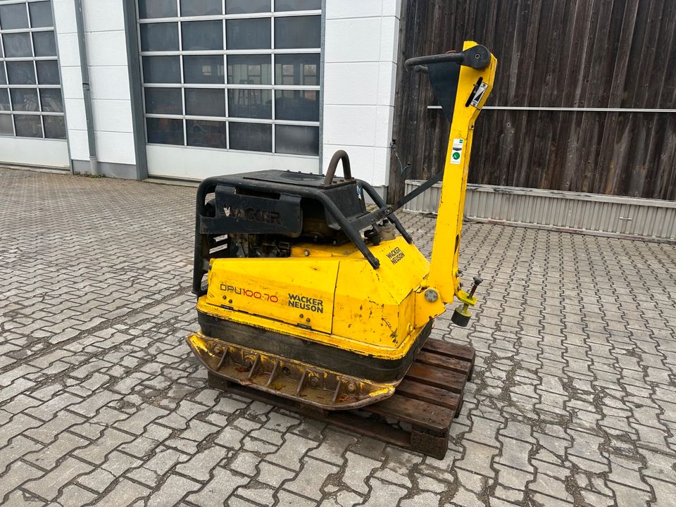 Wacker Neuson DPU 100-70 Rüttelplatte 710 kg E-Start in Aichach