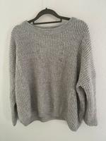 schöner weicher Strickpullover, grau Thüringen - Ponitz Vorschau