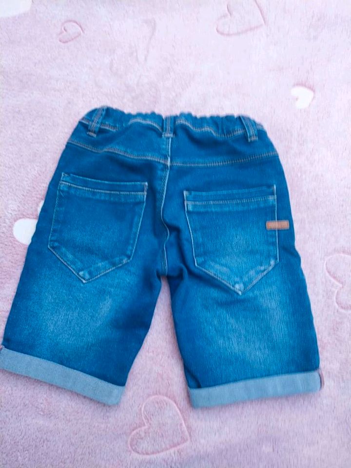 Jeansshorts, Kurze Jeanshose gr.128 Name it in Coesfeld