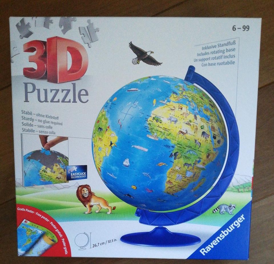 Ravensburger 3D Puzzle Globus wie neu in Bremen