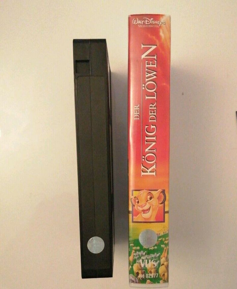 Der König der Löwen Walt-Disney -Videokassette Original Holog in Biberach an der Riß