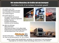 Kraftfahrer*in Kl. CE für Container- Fernverkehr Hessen - Breuna Vorschau