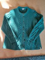 Strickjacke Petrol Deerberg XL Wolle Niedersachsen - Marklohe Vorschau