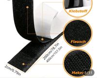 Klettband schwarz Hessen - Schlüchtern Vorschau