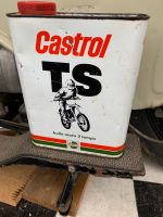 Castrol TS Zweitakt Öldose 70er Jahre Vespa Scooter Moto Cross Nordrhein-Westfalen - Korschenbroich Vorschau