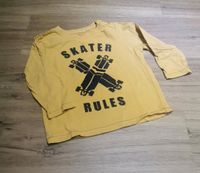 Gelbes Langarmshirt Skater Gr. 104 Niedersachsen - Ritterhude Vorschau