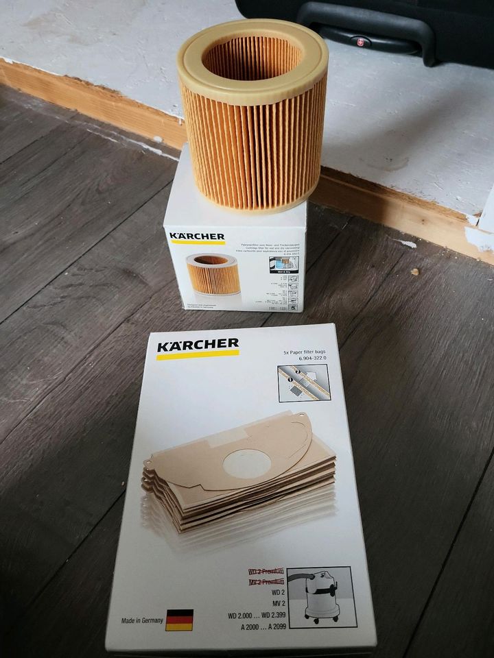 5×Paper Filter zu verkaufen und 1×Patronenfilter neu alles in Wolfenbüttel