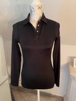 Pikeur Poloshirt Rachel, langarm Shirt schwarz Gold 34 Dortmund - Derne Vorschau