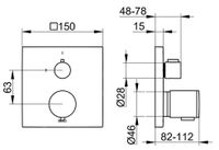 Unterputz-Thermostat-Armatur Edition 11 DN15/DN20 Hessen - Hofgeismar Vorschau