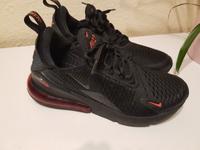 Nike Damen Air Max 270 React Sneakers Schwarz/Habanero Rot Gr.40 Schleswig-Holstein - Raisdorf Vorschau