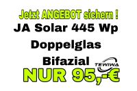 ⚠️ Sonderpreis: 445W N-type Doppelglas Bifazial LB mit MC4 (Schwarzer Rahmen) Photovoltaik Solar PV Modul Solarmodul Hessen - Waldems Vorschau