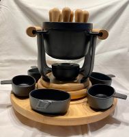 Fondue-Set von Bodun aus Gusseisen/Buchenholz Nordrhein-Westfalen - Geldern Vorschau