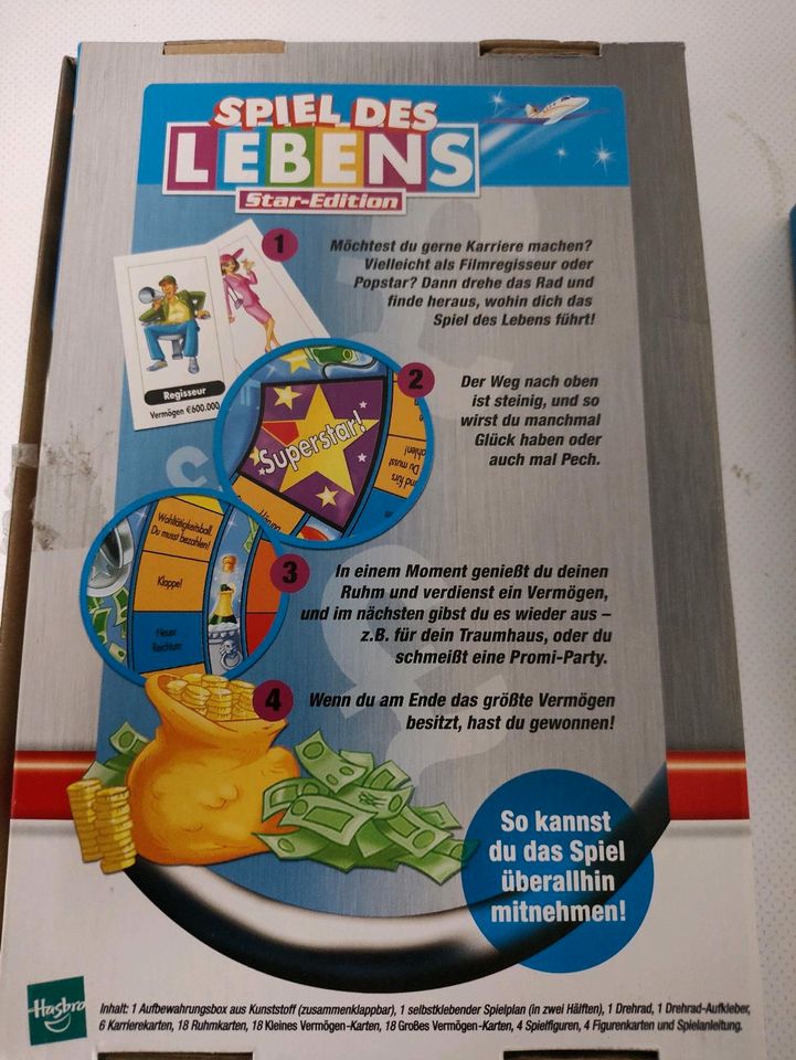 Reisespiele - Spiel des Lebens / Monopoly in Dettingen unter Teck