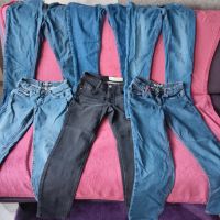 6 Sehr gut erhaltene skinny Jeans in Gr. 158 Sachsen-Anhalt - Tangerhütte Vorschau