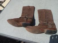 Damen-Leder-Stiefel Hessen - Wettenberg Vorschau