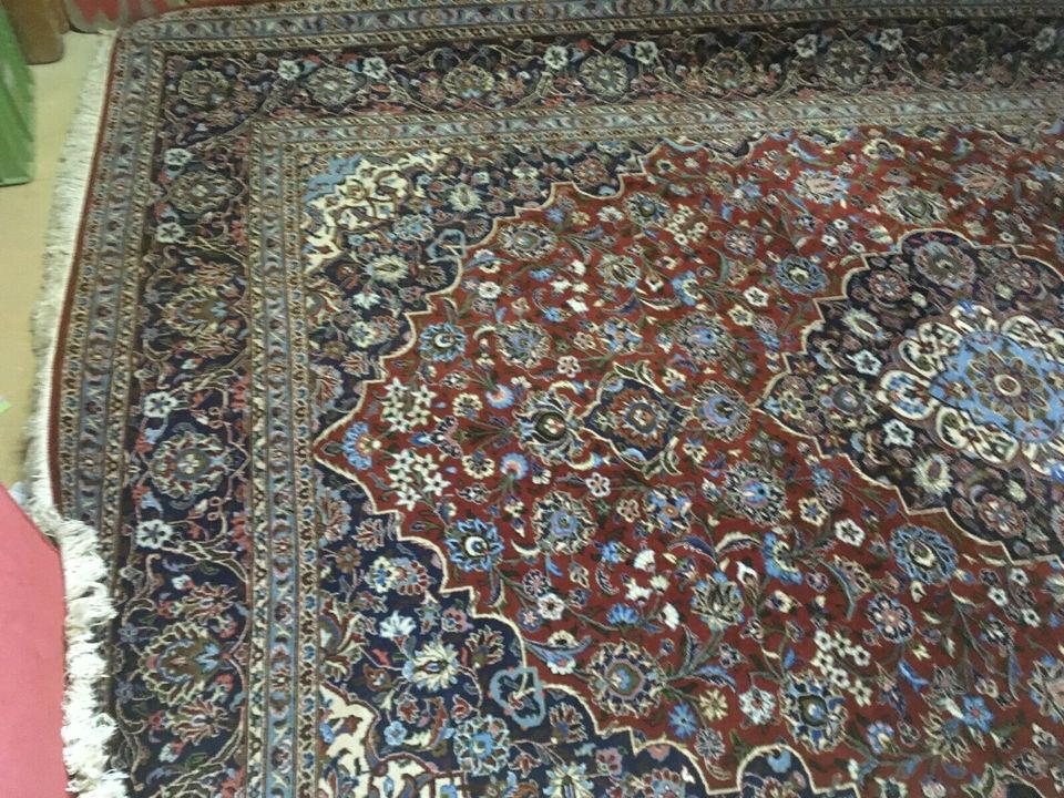 Teppich Iran handgeknüpft - Provinz Keshan 365x255cm in Nandlstadt