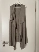 NEU H&M Weste lang drapiert grau beige greige XS Nordrhein-Westfalen - Geseke Vorschau