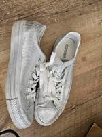 Converse Chucks Sneaker Tuurnschuhe Silber 38 top Baden-Württemberg - Illerkirchberg Vorschau