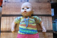 Handgesrickter Puppen Pullover in bunt für 40-45cm Puppen Berlin - Treptow Vorschau