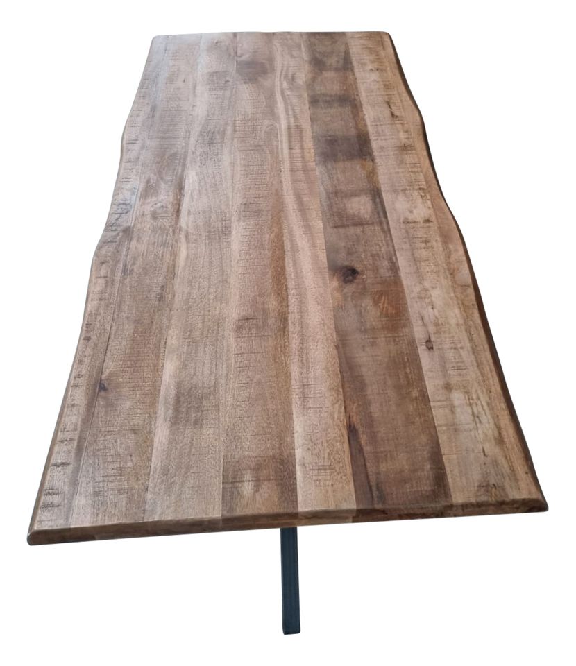 Esstisch Boston, 220 cm, Mangoholz, Esszimmermöbel, Baumstamm NEU in Löhne