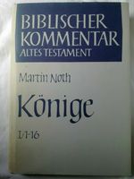 Noth 1. Könige 1-16 biblisch Kommentar Testament Theologie Bibel Baden-Württemberg - Albstadt Vorschau