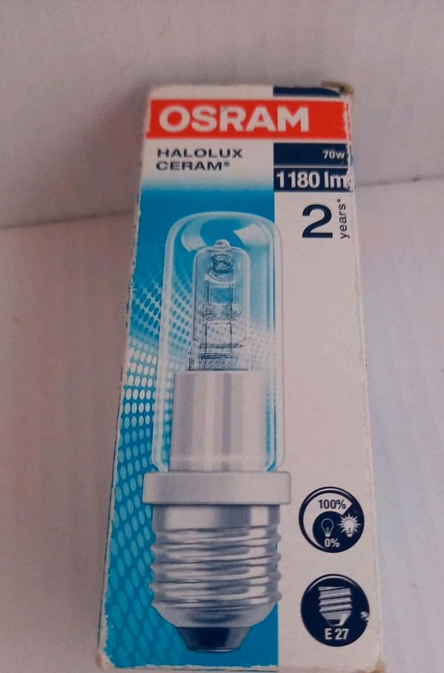 Osram Halogen 64400 Halolux Ceram Eco 70W E27 Lampe 4008321393821 in Bayern  - Waldkraiburg | Lampen gebraucht kaufen | eBay Kleinanzeigen ist jetzt  Kleinanzeigen