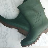 Herren Gummistiefel Gr. 44 halbhoch grün - Open Air Garten Bau Niedersachsen - Scheeßel Vorschau