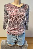 S.OLIVER BLUSE M 38 bunt muster y2k T-shirt retro vintage Sommer Baden-Württemberg - Aichtal Vorschau