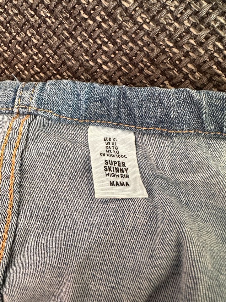 H&M Umstandshose Schwangerschaftshose Gr. XL Jeans in Fürth