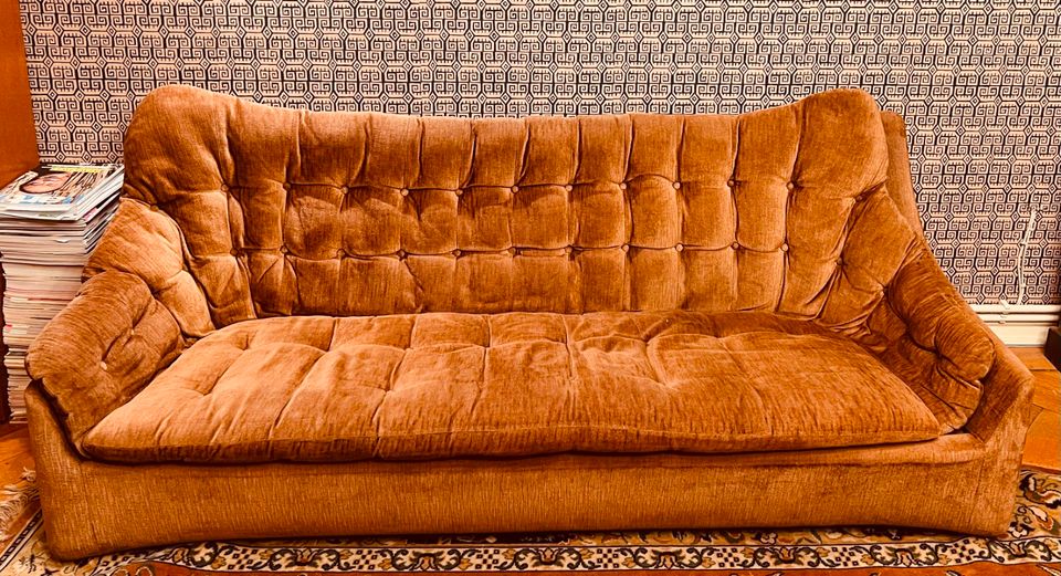 Mid-Century 3-Sitzer Sofa vonCarl  Straub "Manila" 1970er in Köln