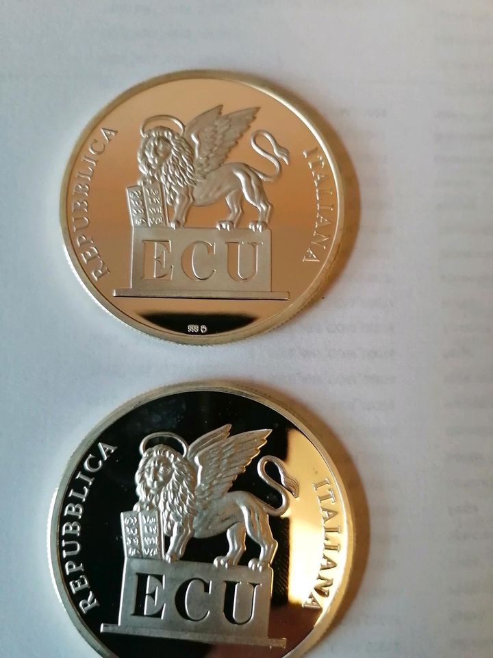 Silber Medaille ECU in Werdau
