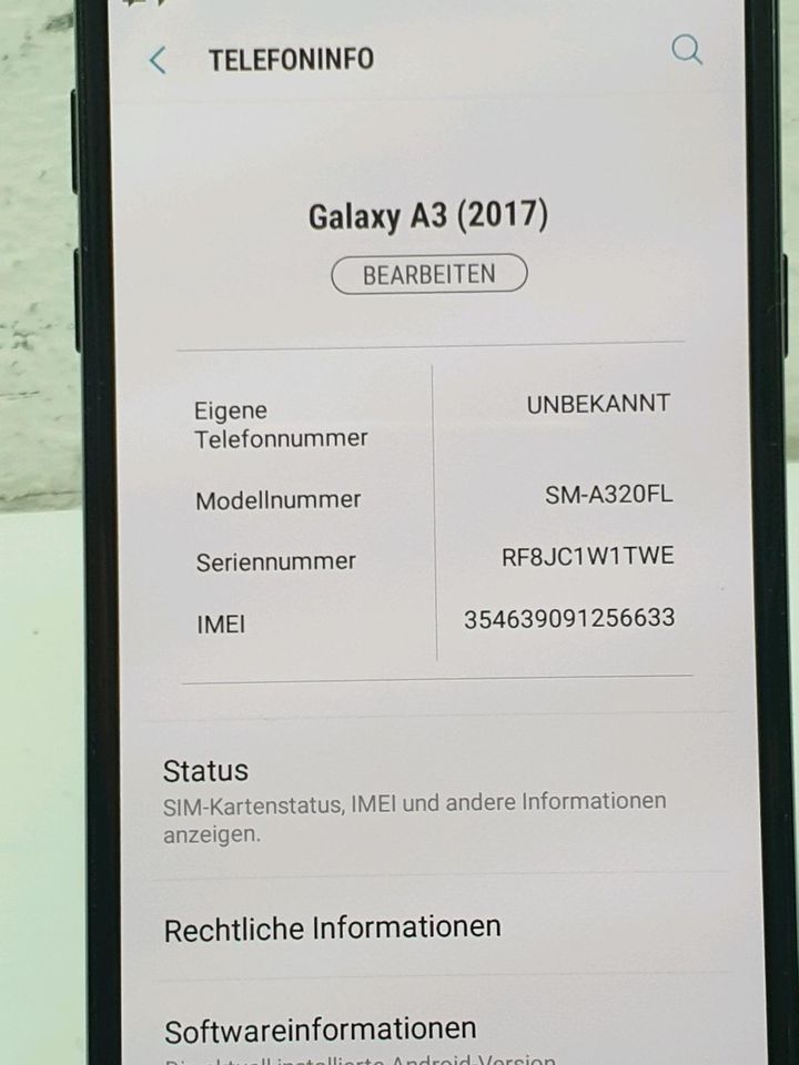 Samsung galaxy A3 2017 16 GB Handy Smartphones in Fellbach