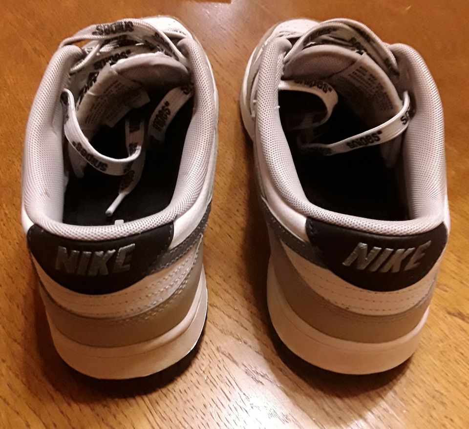 Nike dunks gr: 45 in Grau & weiß , bisschen gebraucht in Heusweiler