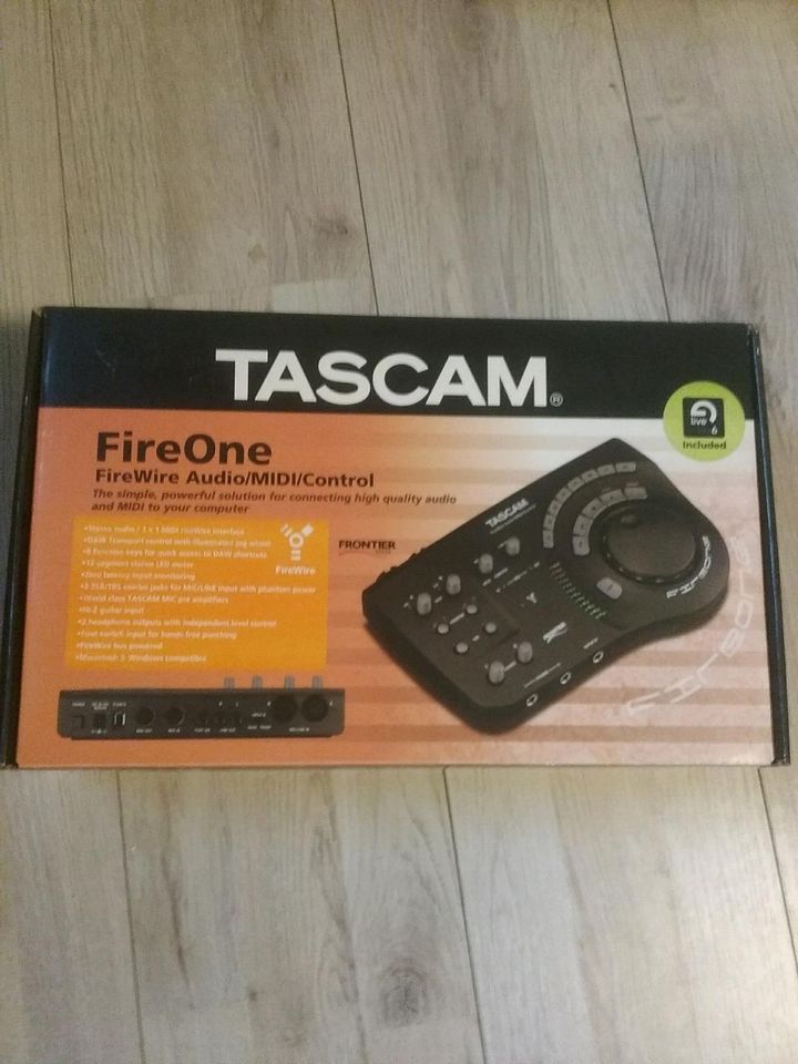 Tascam Fireone FireWire Audio/MIDI Interface