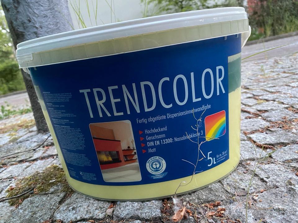 Trendcolor Wandfarbe Lime grün 5 Liter in Berlin