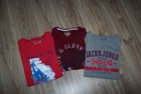 3 Herren T-Shirts rot & grau Gr.L von Jack&Jones Milano Italy Bochum - Bochum-Südwest Vorschau