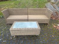 Großes Gartensofa, Lounge Sofa, Gartenmöbel aus PolyRattan Bielefeld - Stieghorst Vorschau