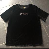 Schönes Shirt in Samt Gr. S in schwarz - wie neu - Hessen - Reiskirchen Vorschau