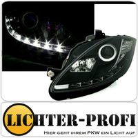 Seat Leon 1P / Altea 5P Led Scheinwerfer Set schwarz 2004 - 2009 Hessen - Calden Vorschau