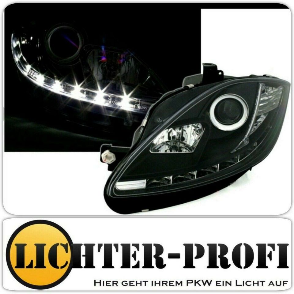 Seat Leon 1P / Altea 5P Led Scheinwerfer Set schwarz 2004 - 2009 in Hessen  - Calden | Tuning & Styling Anzeigen | eBay Kleinanzeigen ist jetzt  Kleinanzeigen